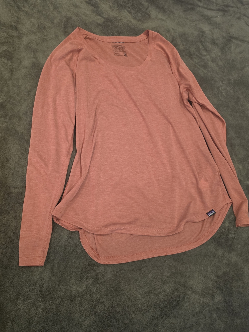 Patagonia Women’s Long-Sleeve Scoop Neck Top - Dusty Rose